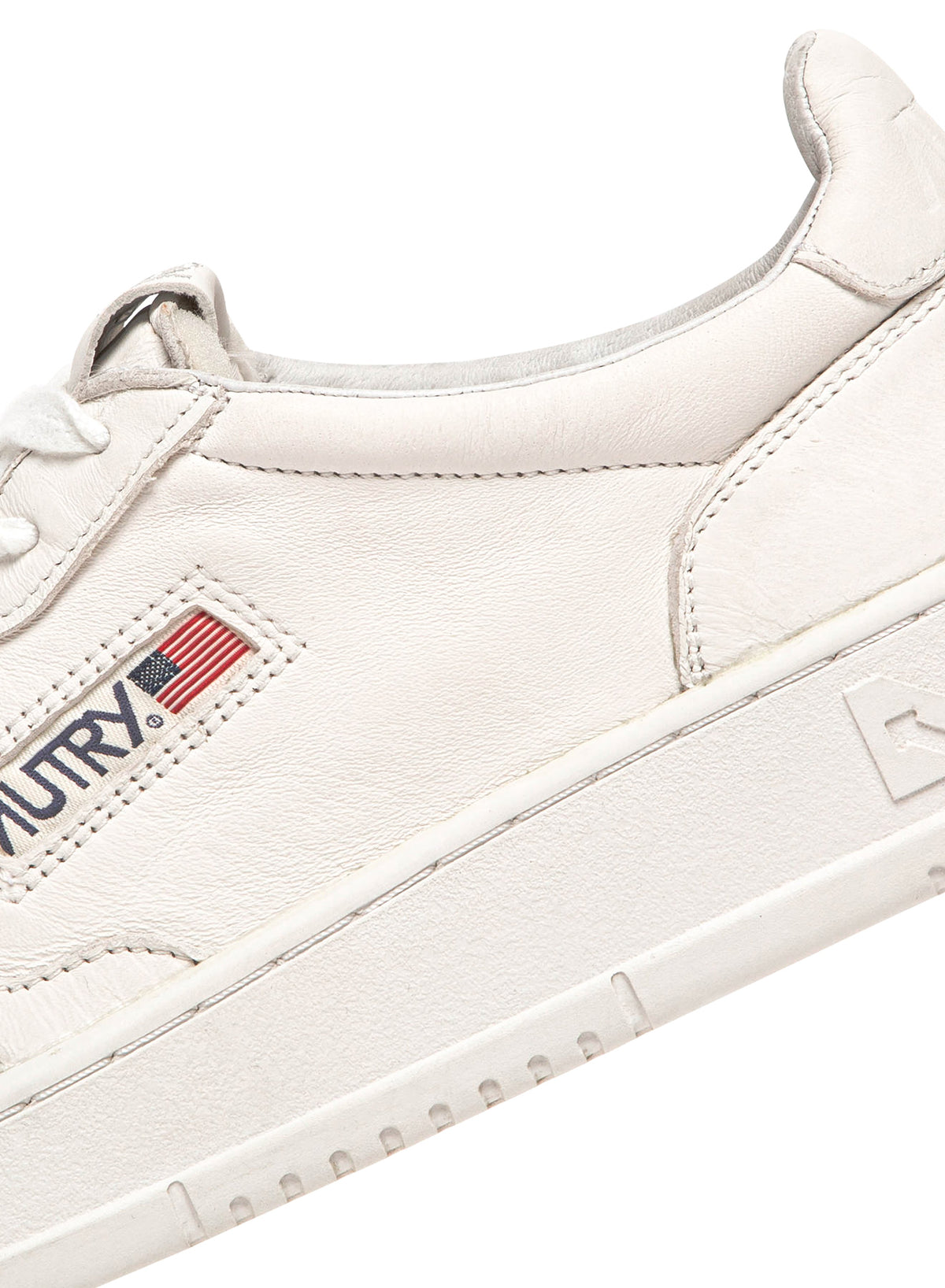 Autry Sneaker Medalist in pelle di capra total white AULM SG10 WHITE 