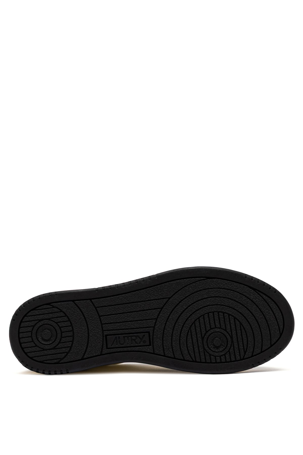 Autry Sneaker Medalist donna in pelle Marshmallow/nero con stampa cocco AULW CZ05 MRSH/BLACK 
