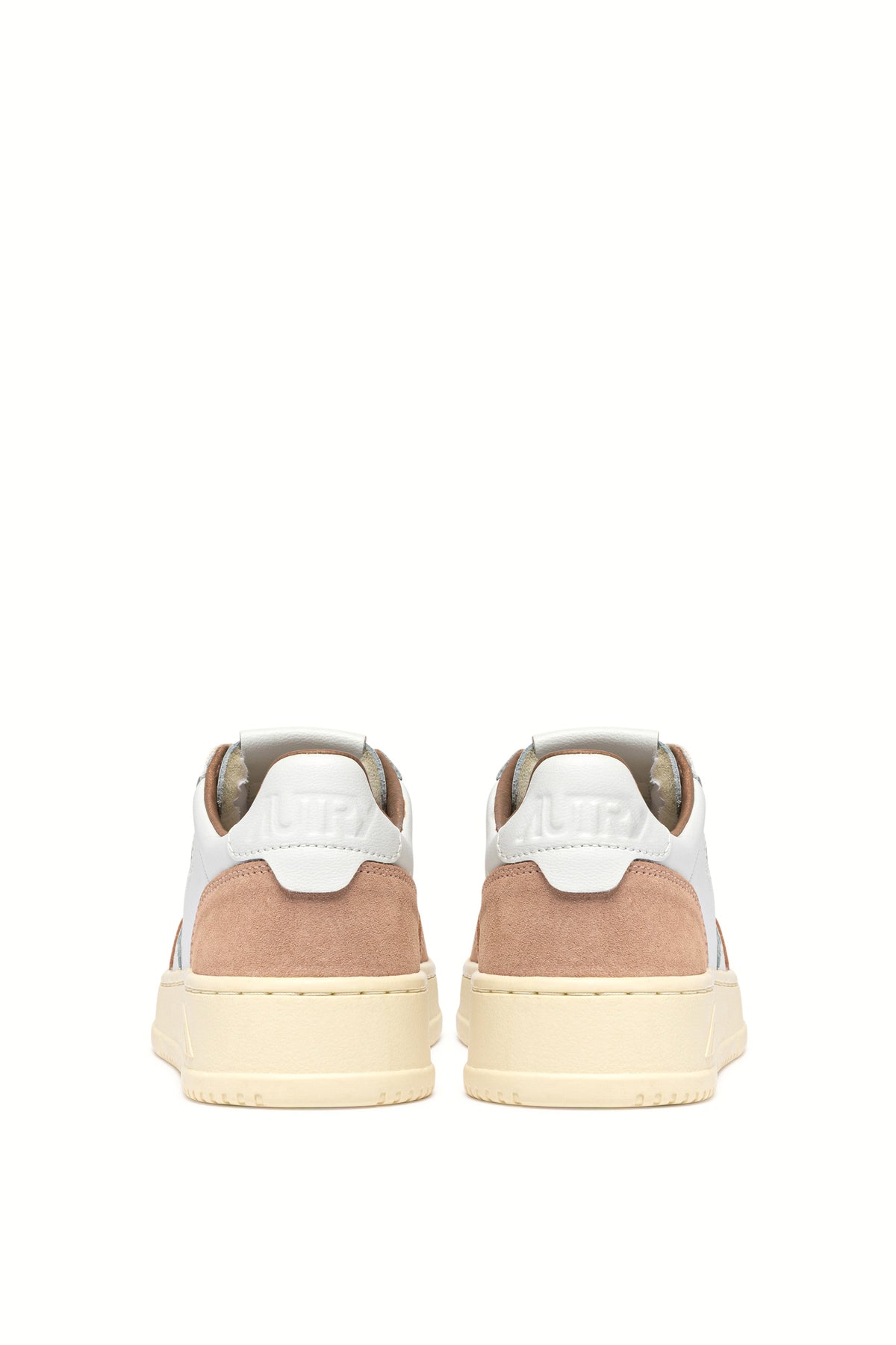 Autry Sneaker Medalist donna in pelle morbida e camoscio bianco/Phard AULW FT16 WHT/PHARD 