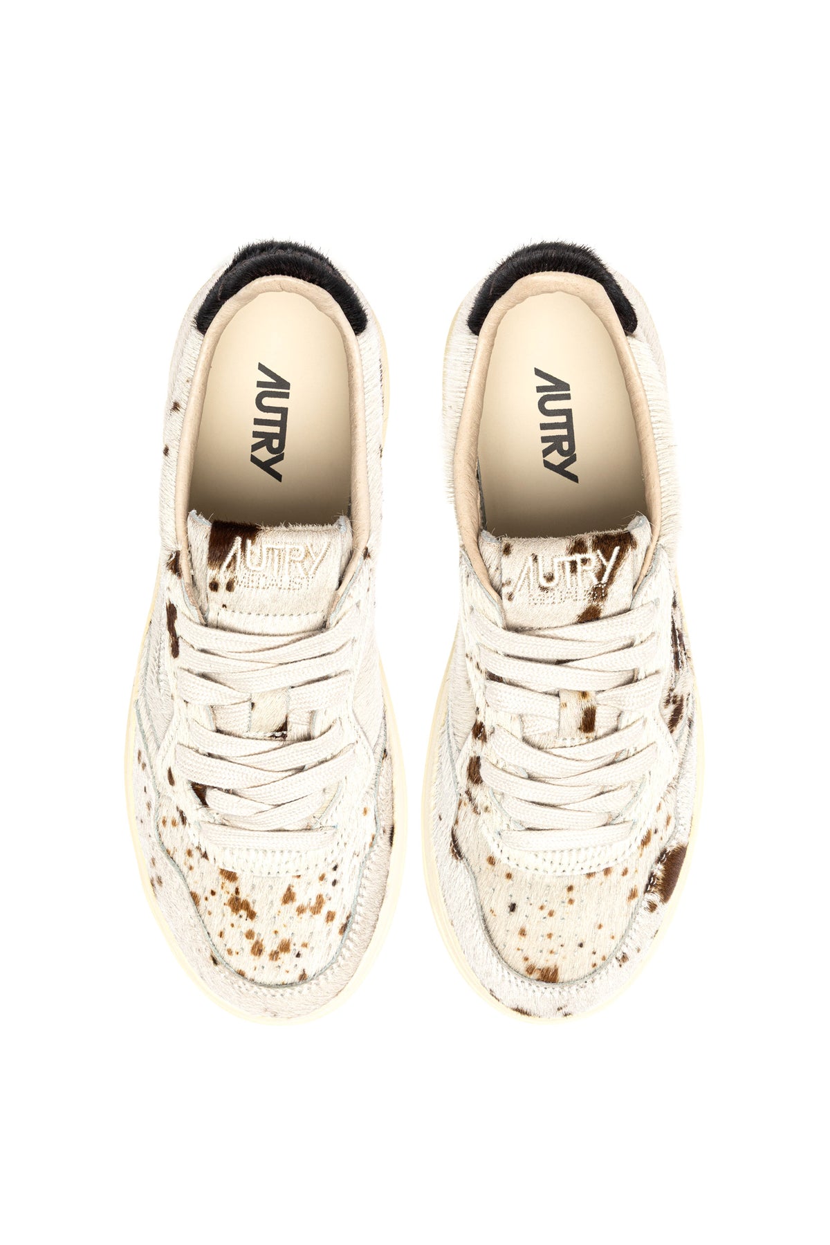 Autry Sneaker Medalist donna in cavallino stampa safari Drip/Brown AULW JA05 DRIP/BRN 