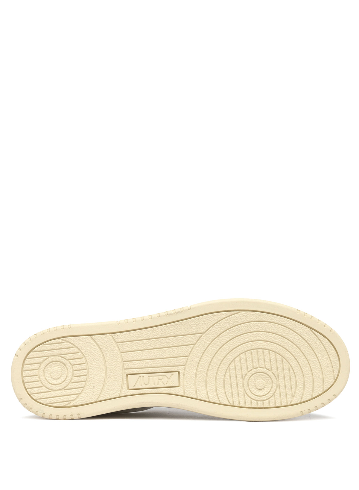 Autry Sneaker Medalist donna in pelle bianca con talloncino Space AULW LL12 WHT/SPACE 