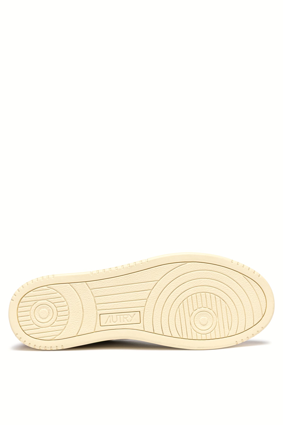 Autry Sneaker Medalist donna in pelle-camoscio bianco con dettaglio Pumpkin AULW LS19 WHT/PUMPKIN 