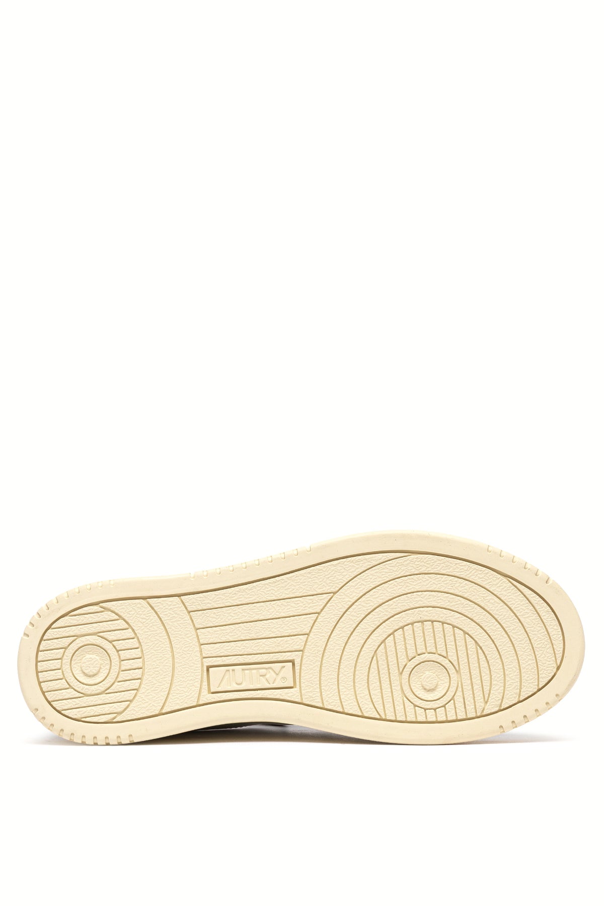 Autry Sneaker Medalist donna in pelle bianca con talloncino velluto Fig AULW VZ01 WHT/FIG 