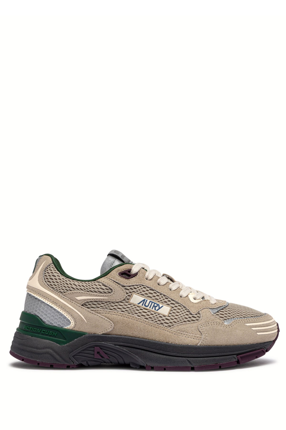 Autry Sneaker Hyperway in camoscio e mesh Biscuit/Afterglow HYLM CI07 BISC/AFTGLO 