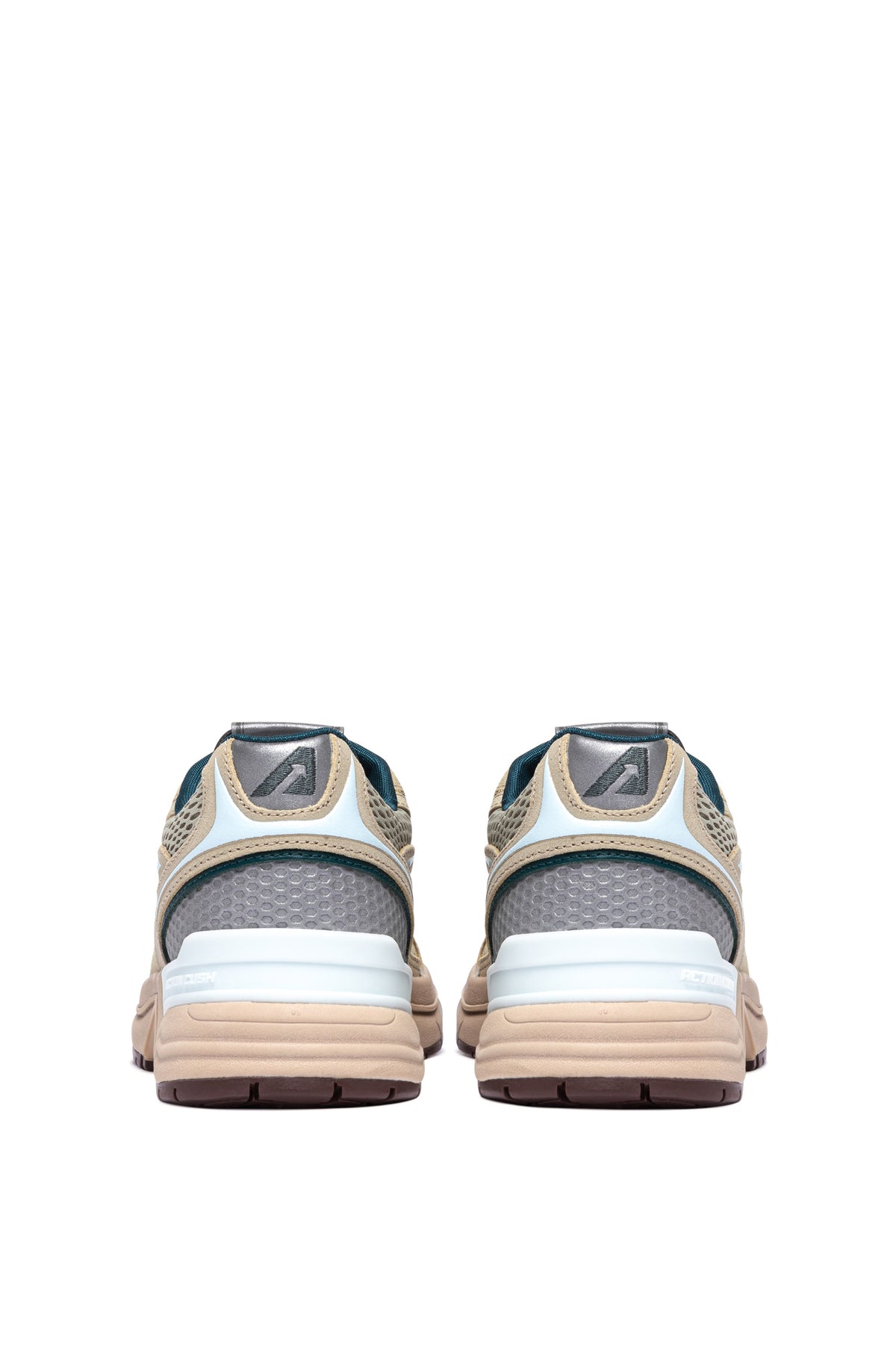 Autry Sneaker Hyperway donna in camoscio e mesh Ecru/Space Blue HYLW CI04 ECR/SPABL 