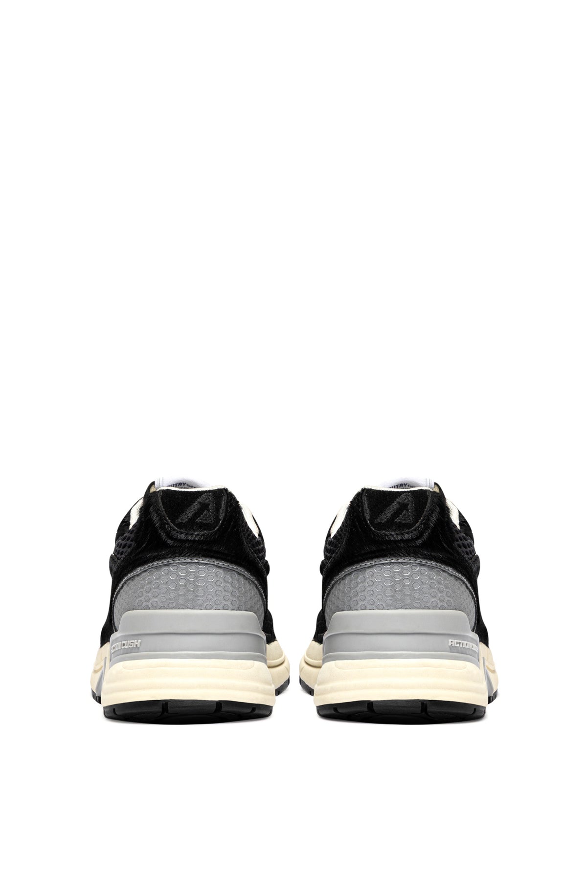 Autry Sneaker Hyperway donna in cavallino-camoscio-mesh total black HYLW WM02 BLK/BLK 