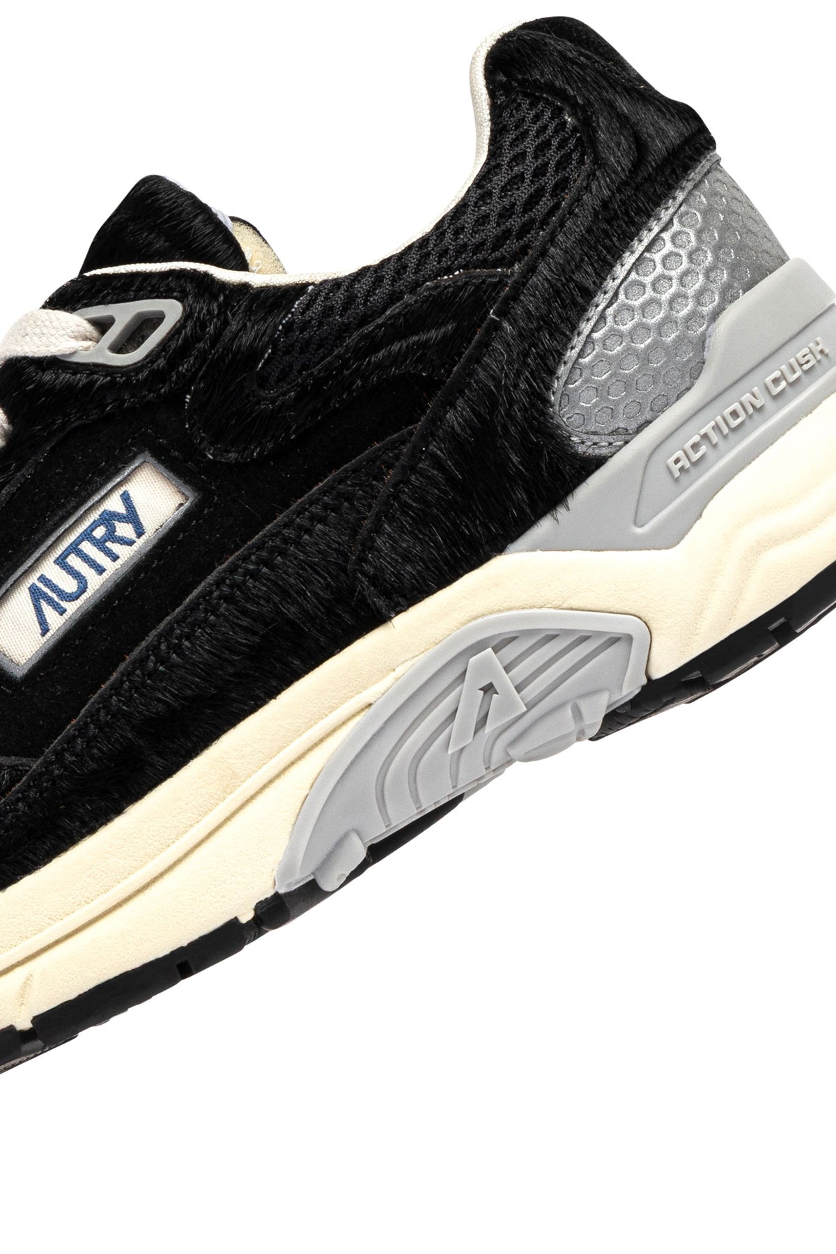 Autry Sneaker Hyperway donna in cavallino-camoscio-mesh total black HYLW WM02 BLK/BLK 