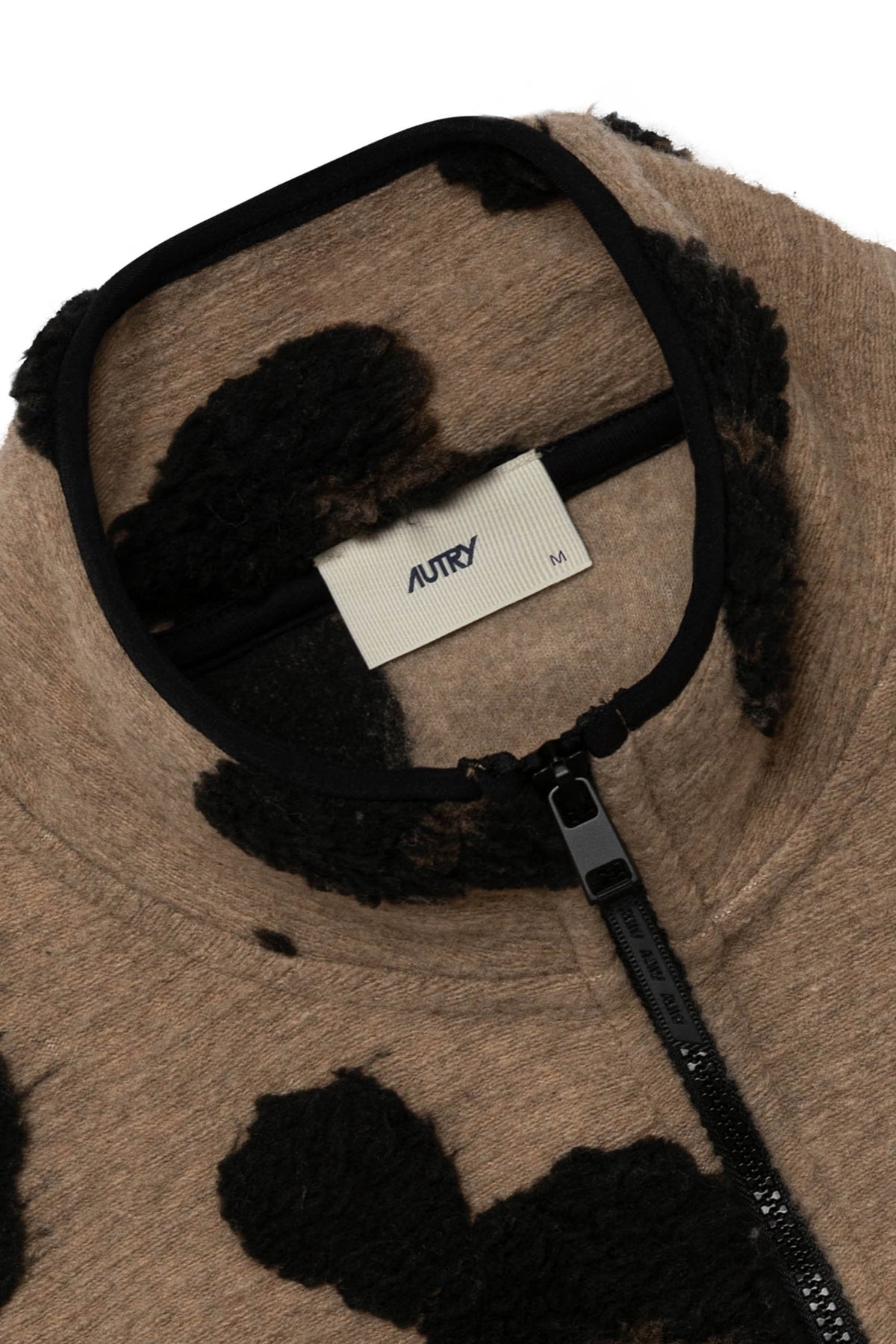 Autry Giubbotto unisex jacquard leopardato Leo con zip JAPX 123X LEO 