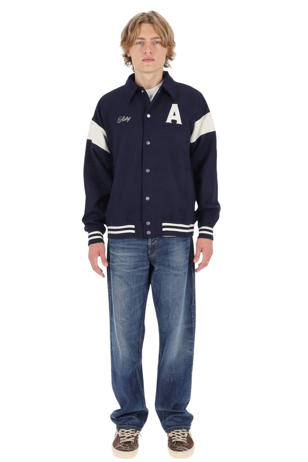 Autry Blouson in lana con collo camicia JAPX 142T LUSTER 