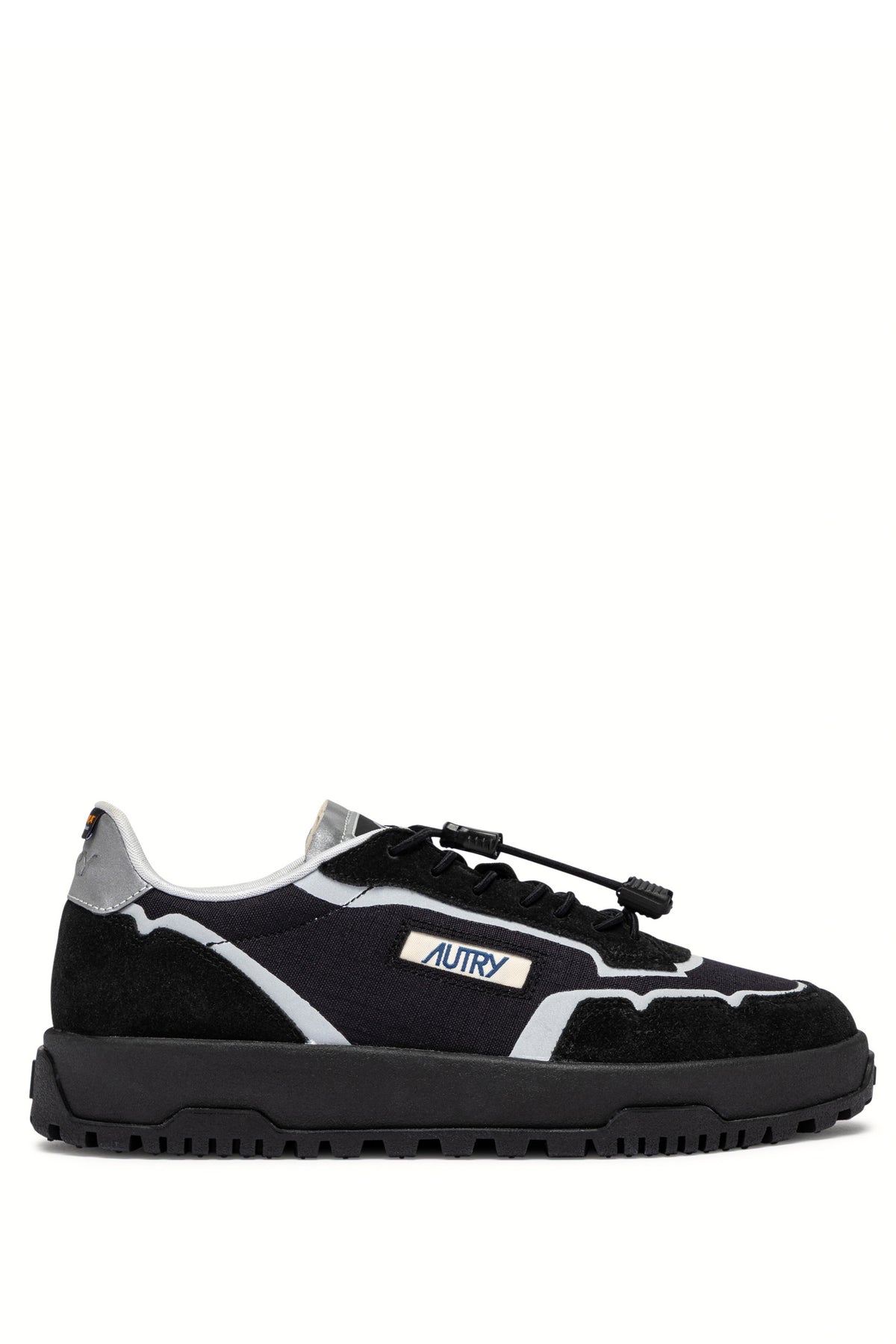 Autry Sneaker Wildpace in ripstop-camoscio-TPU nero/Silver LDLM MQ01 BLK/SILVER 