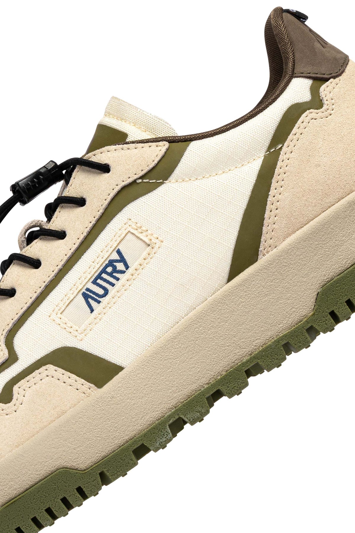 Autry Sneaker Wildpace in ripstop-camoscio-TPU bianco/Olive LDLM MQ02 WIFE/OLIVE 