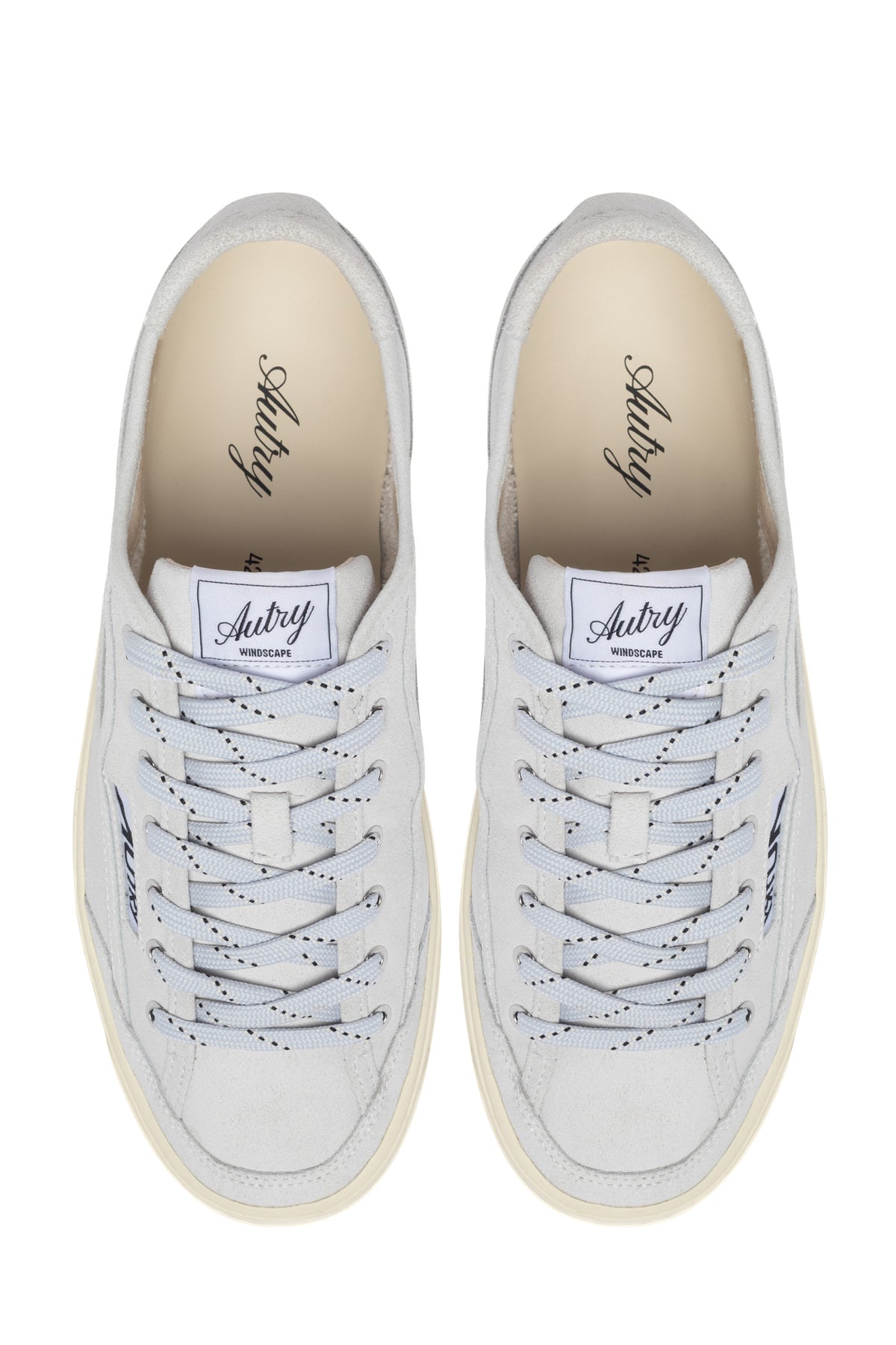 Autry Sneaker Windscape in camoscio SCLM KQ01 WHITE 