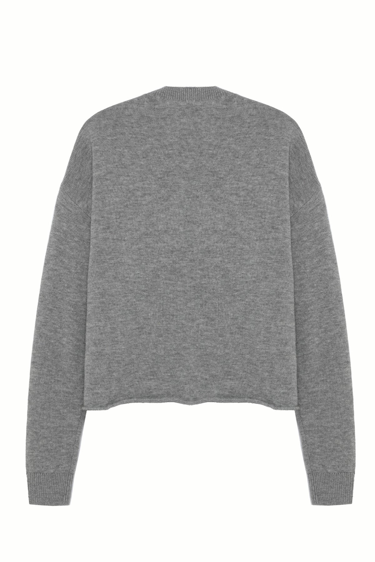 Autry Felpa girocollo in lana-cashmere SEPW 149D MELANGE 