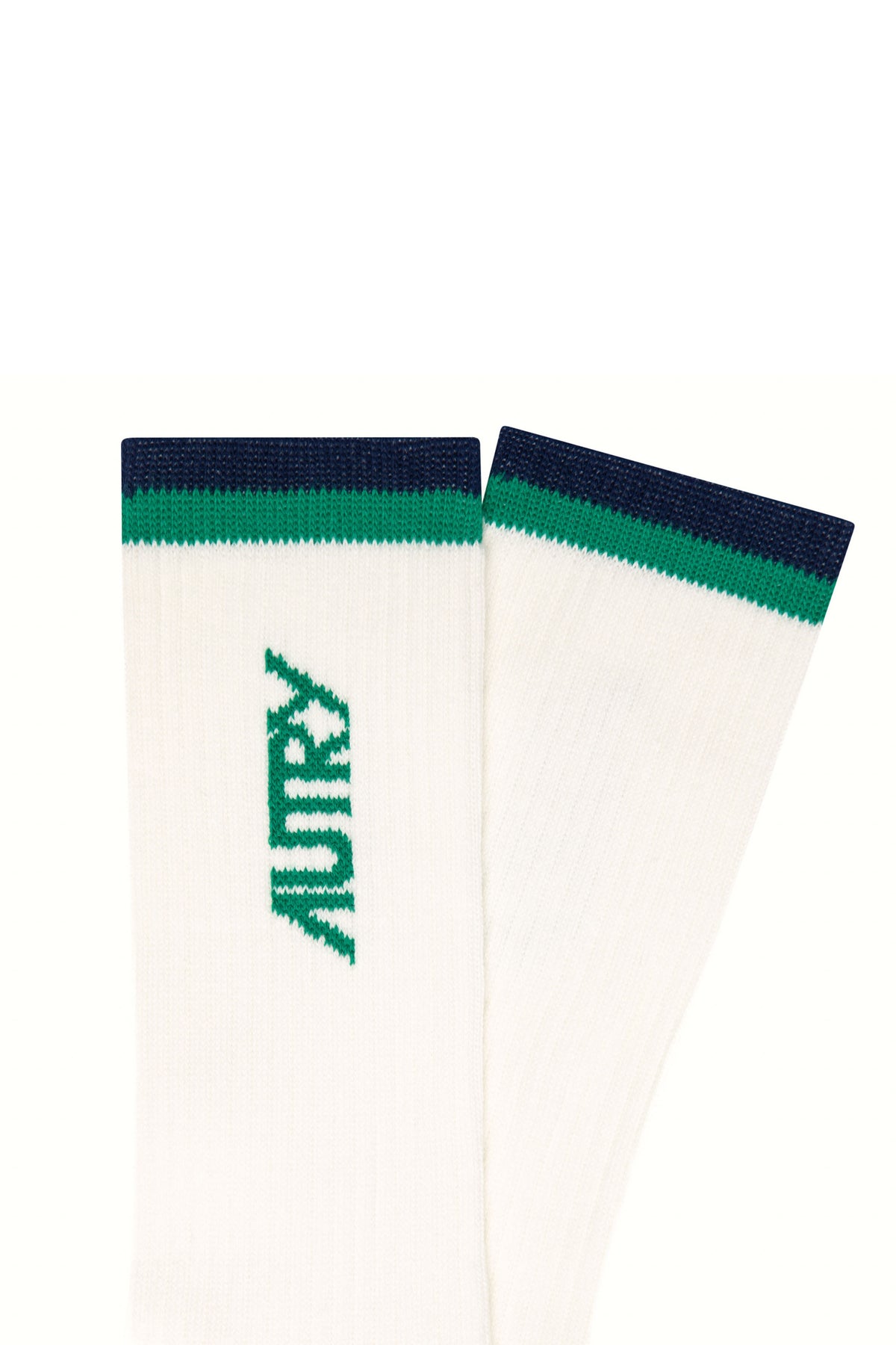 Autry Calze a righe con logo SOPU 059G CREAM/SCALE 