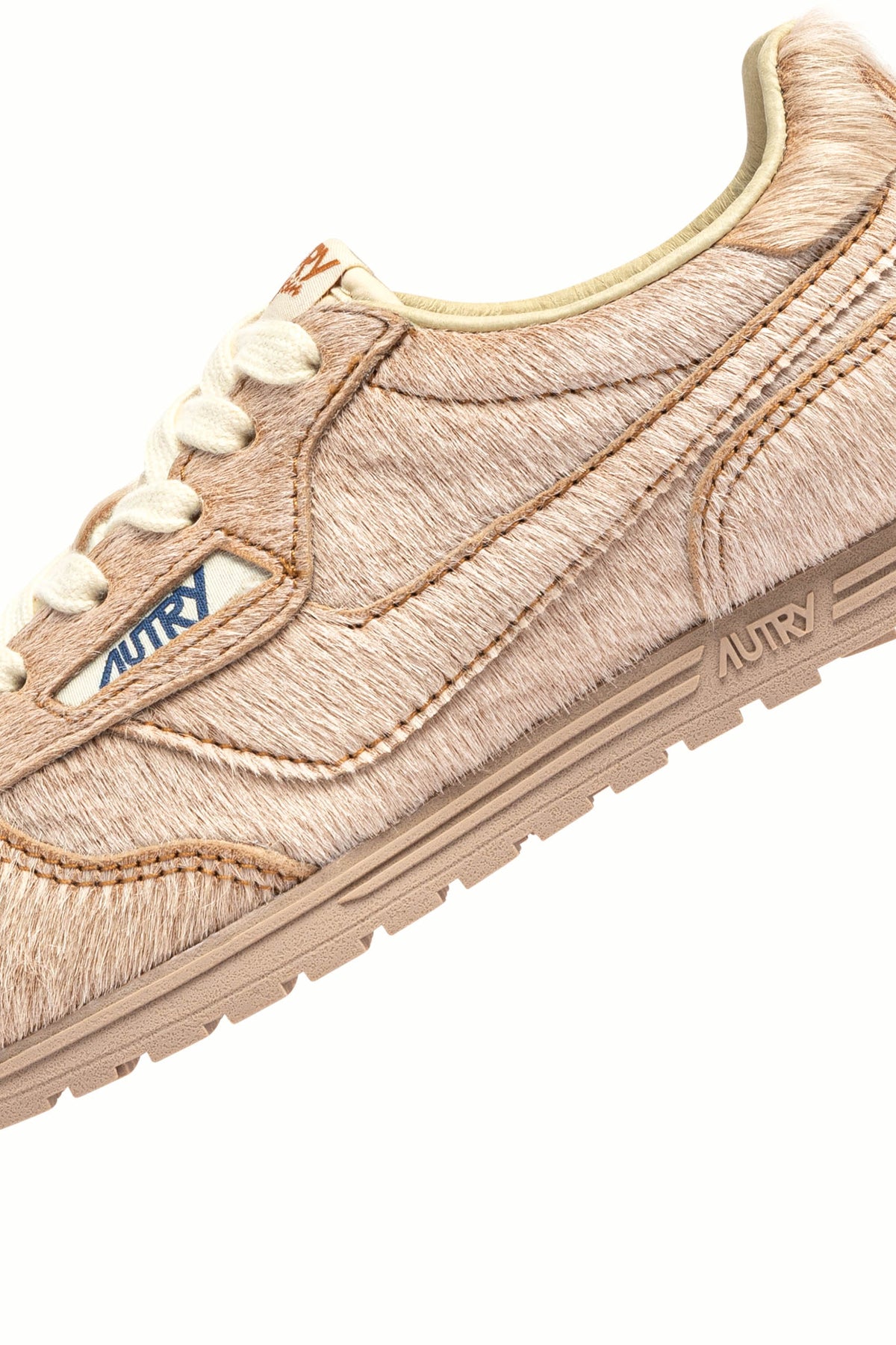 Autry Sneaker Windspin donna in cavallino Ivory tono su tono WSLW BN04 IVORY/IVR 