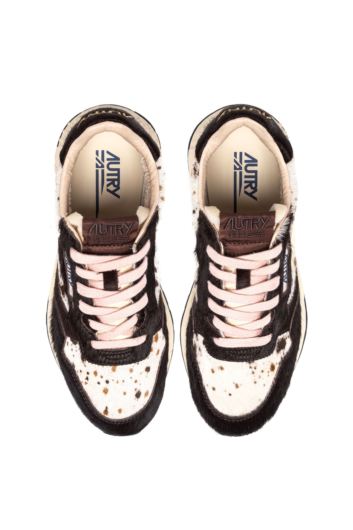 Autry Sneaker Reelwind donna in cavallino-pelle Cow/Brown WWLW OG01 COW/BROWN 