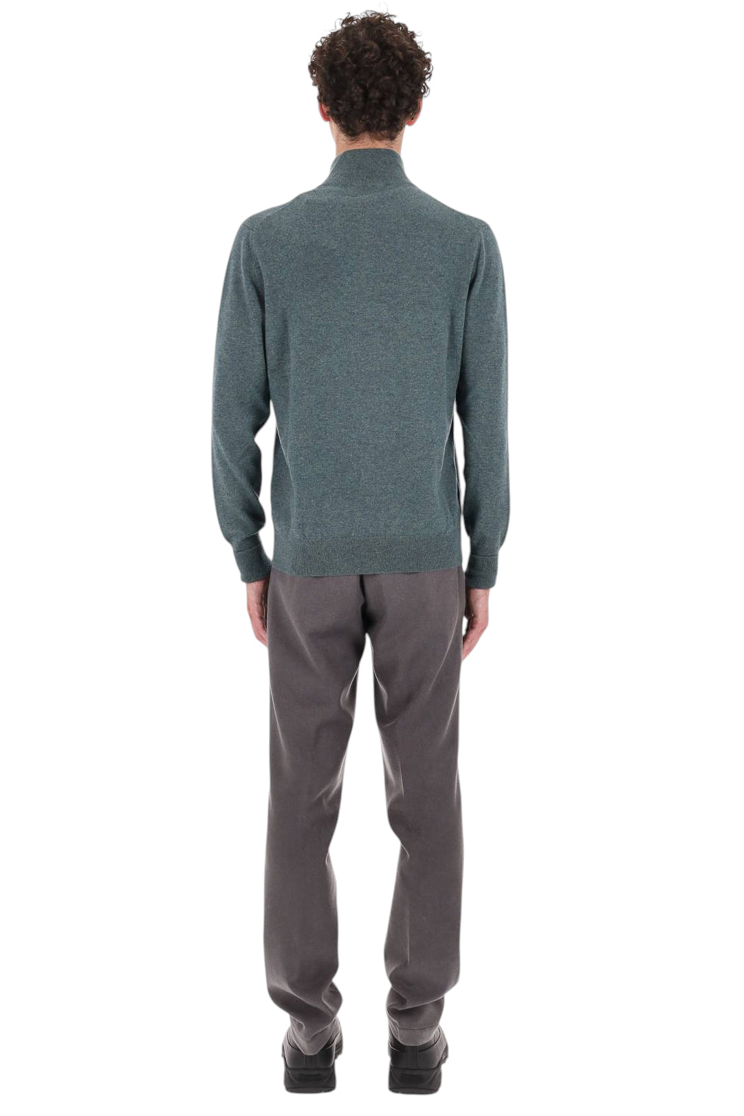 Ballantyne Maglia mezza zip in cashmere 1 filo B2P206-12K00 12512 
