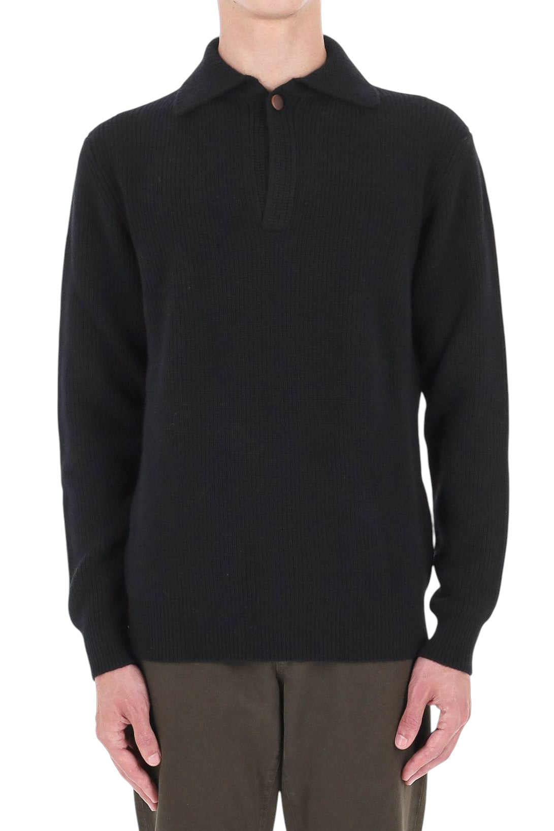Ballantyne Polo-maglieria a costine in lana B2W201-7W067/2 15517 