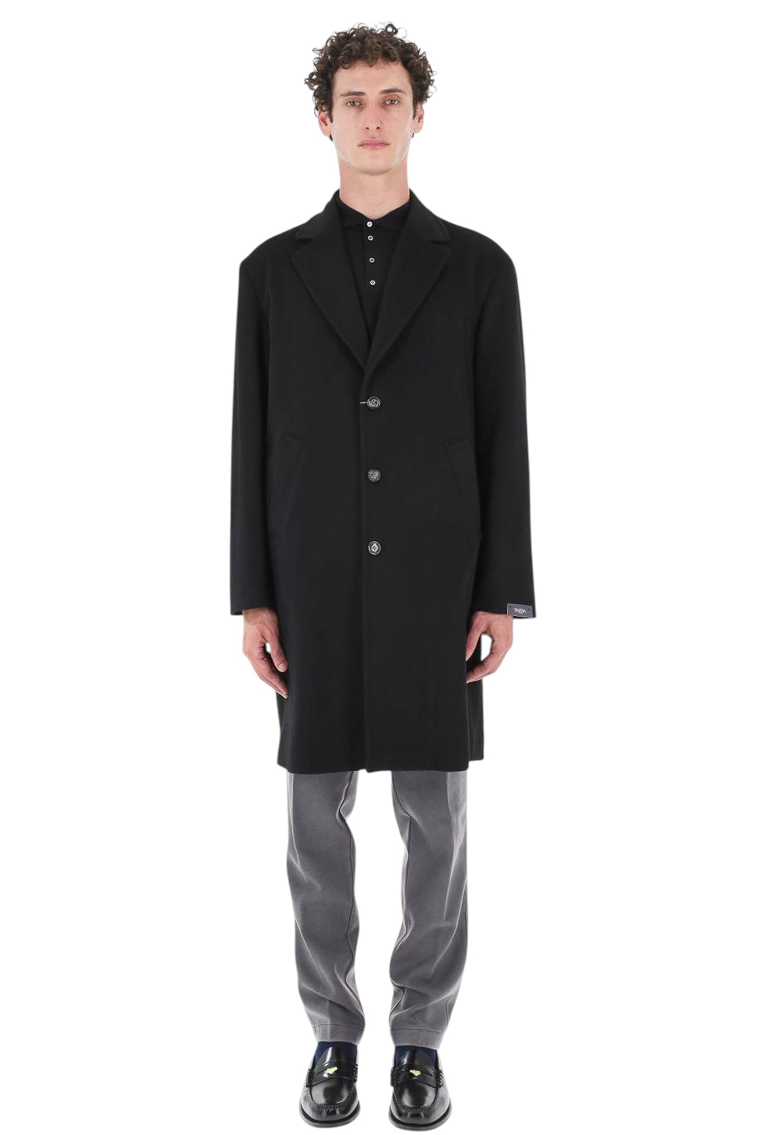 Barba Cappotto in lana monopetto 58013/2 0099 