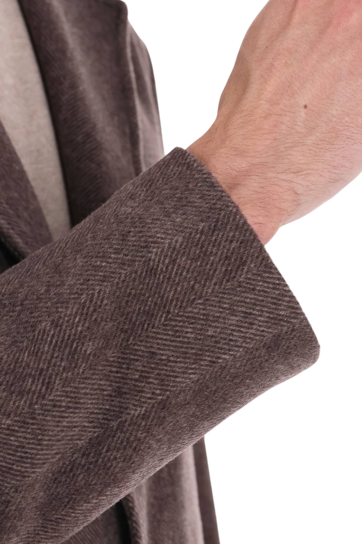 Barba Cappotto fantasia resca in puro cashmere 58075 0029 