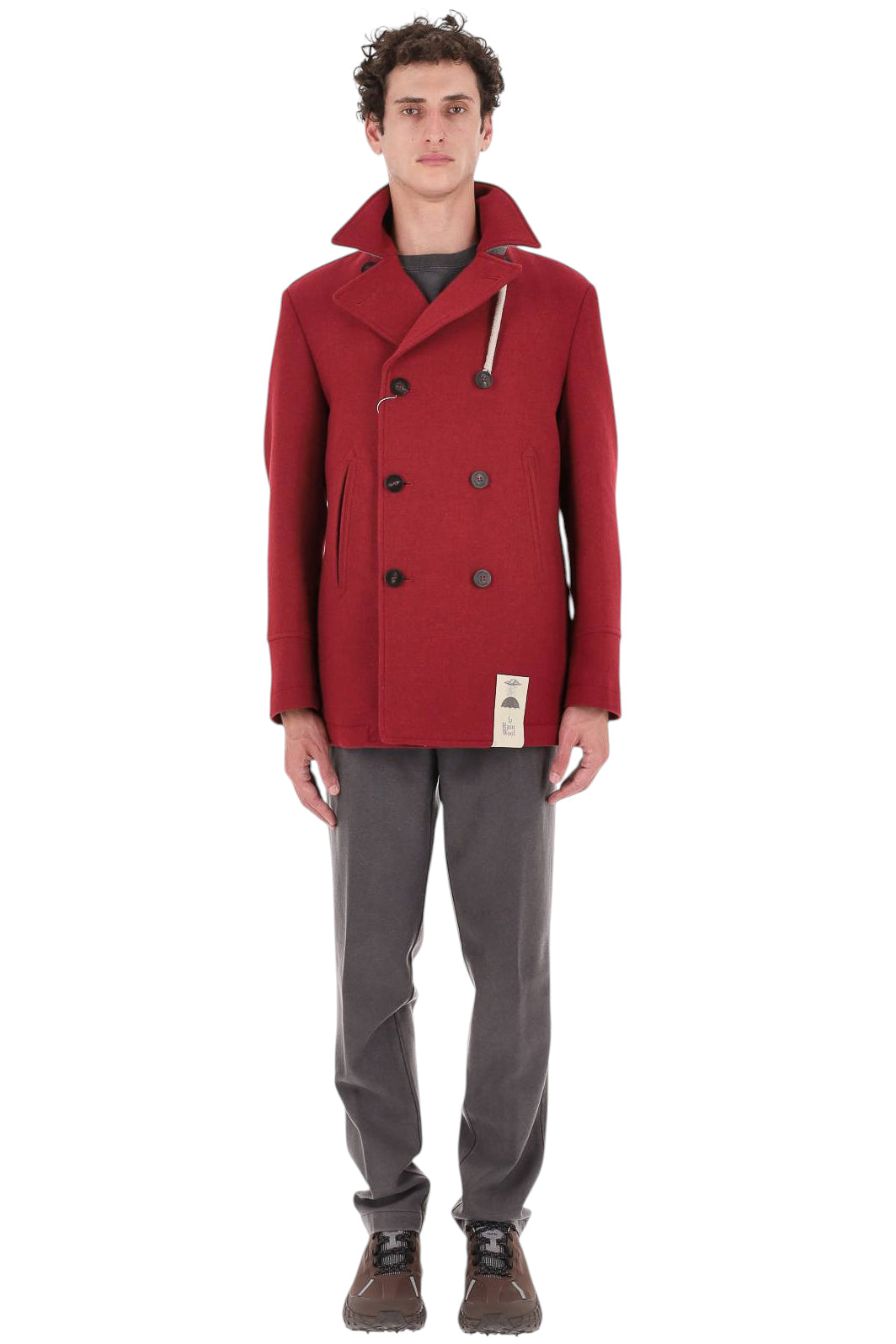 Camplin Peacoat Island in lana ISLAND S RC 