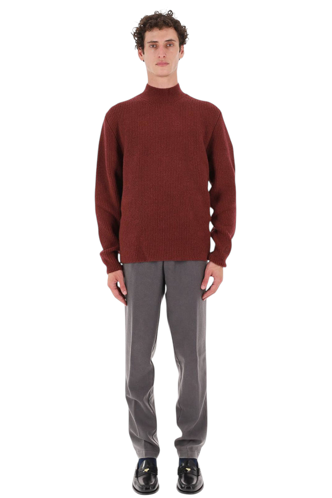 CP Company Lupetto in lana bouclé 21CMKN248A11 0784A 592 