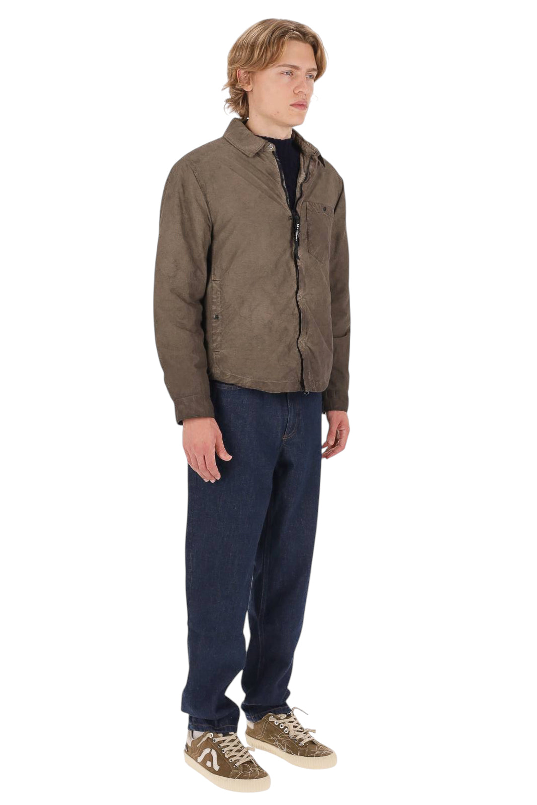 CP Company Overshirt imbottita in Flat Nylon 21CMOS124A00 6252S R30 