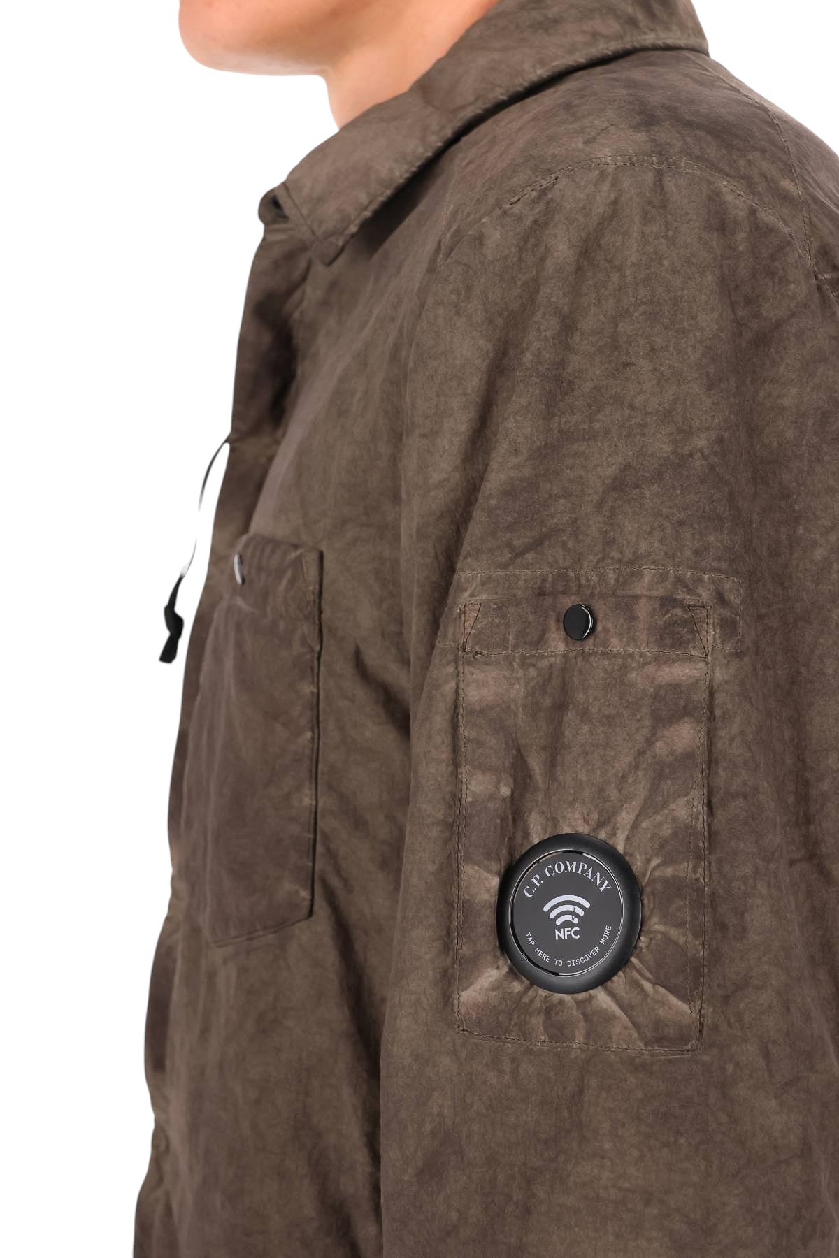 CP Company Overshirt imbottita in Flat Nylon 21CMOS124A00 6252S R30 