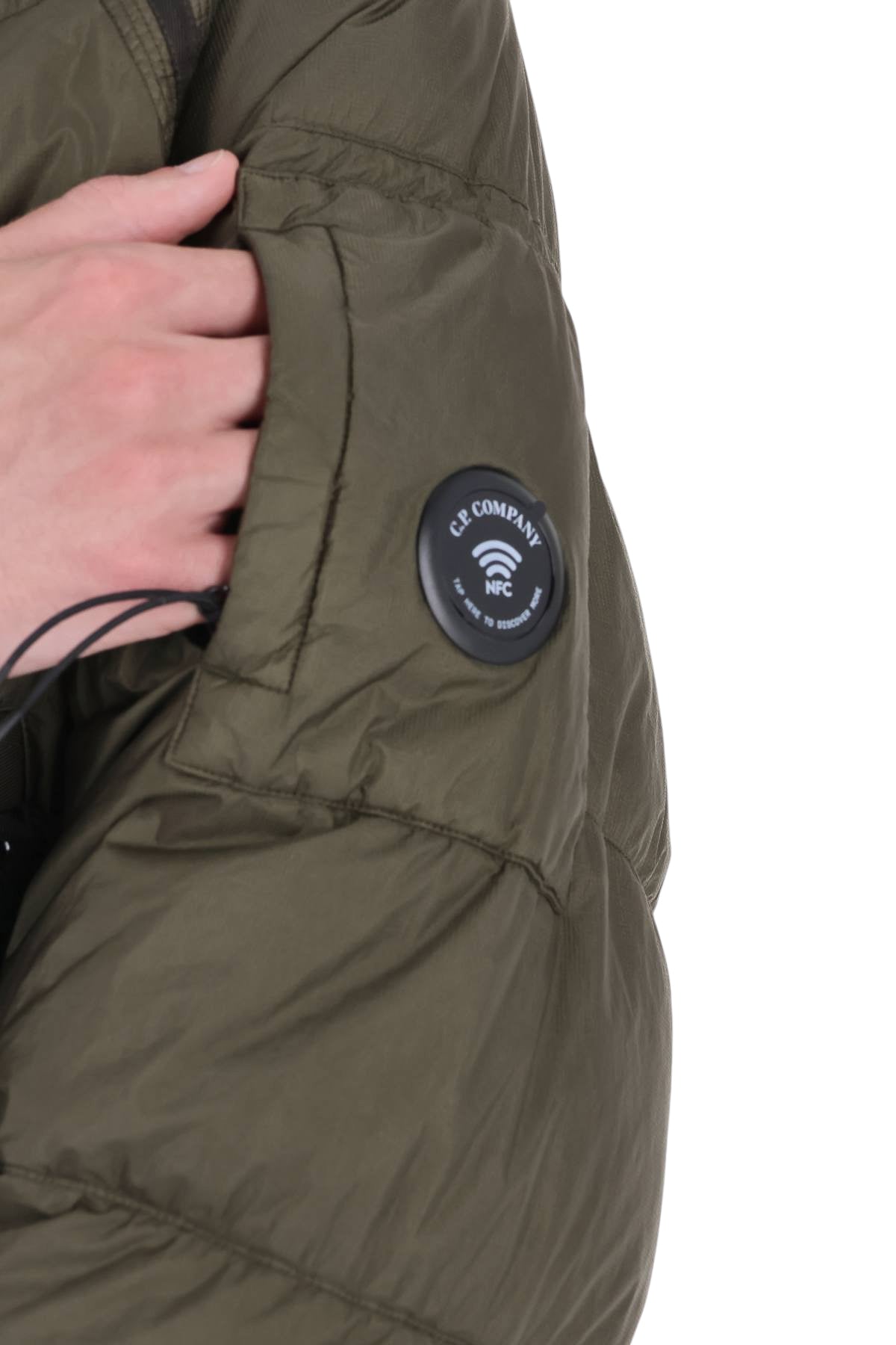 CP Company Piumino Down Shield in ripstop 21CMOW210A11 0655G 683 
