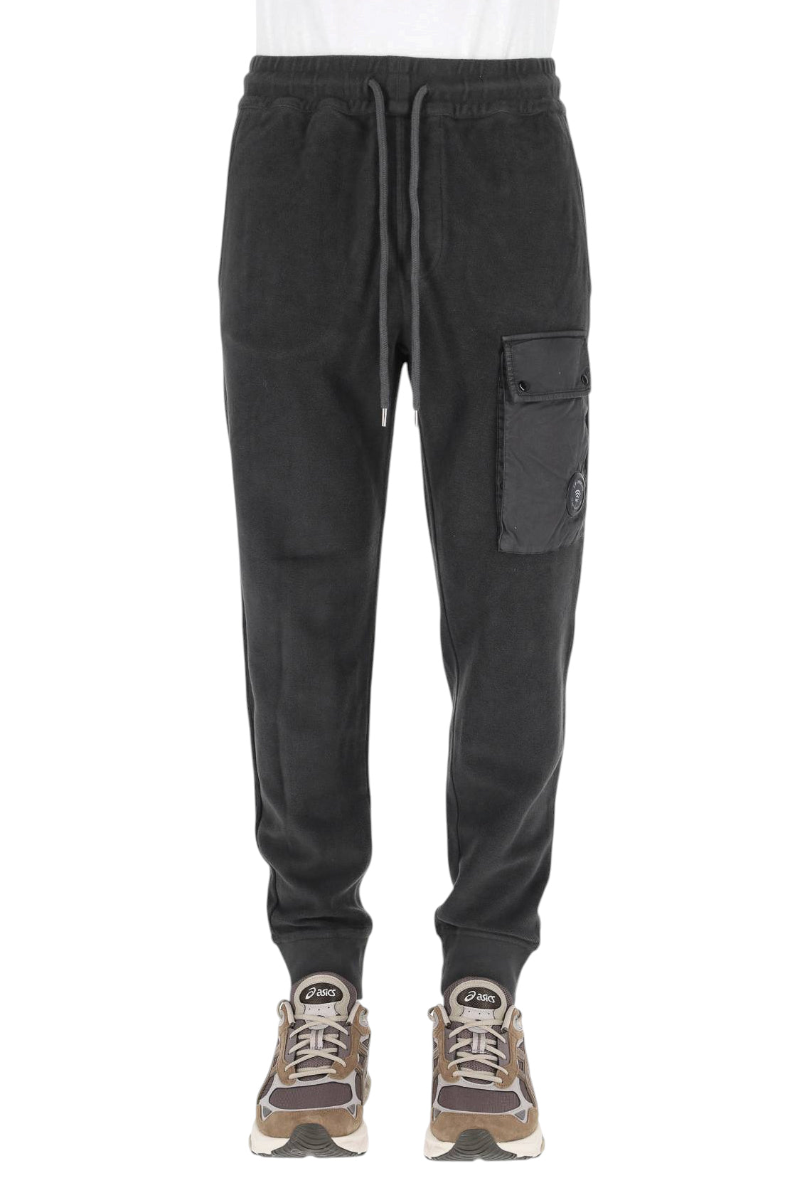 CP Company Pantalone cargo in felpa in cotone brushed emerized 21CMSP191A00 6614G/2 985 