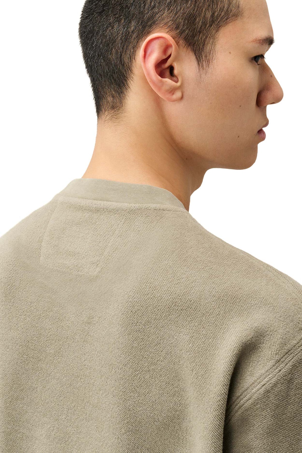 CP Company Felpa girocollo in cotone Brushed Emerized 21CMSS192A00 6614G 356 