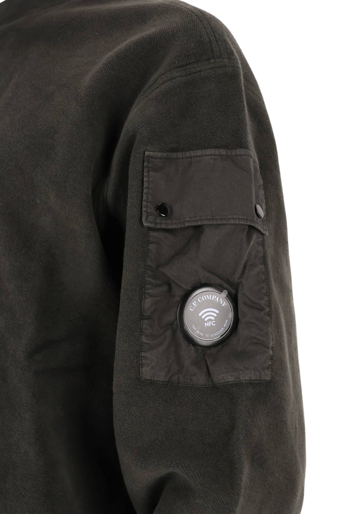 CP Company Felpa girocollo in cotone Brushed Emerized 21CMSS192A00 6614G/2 985 