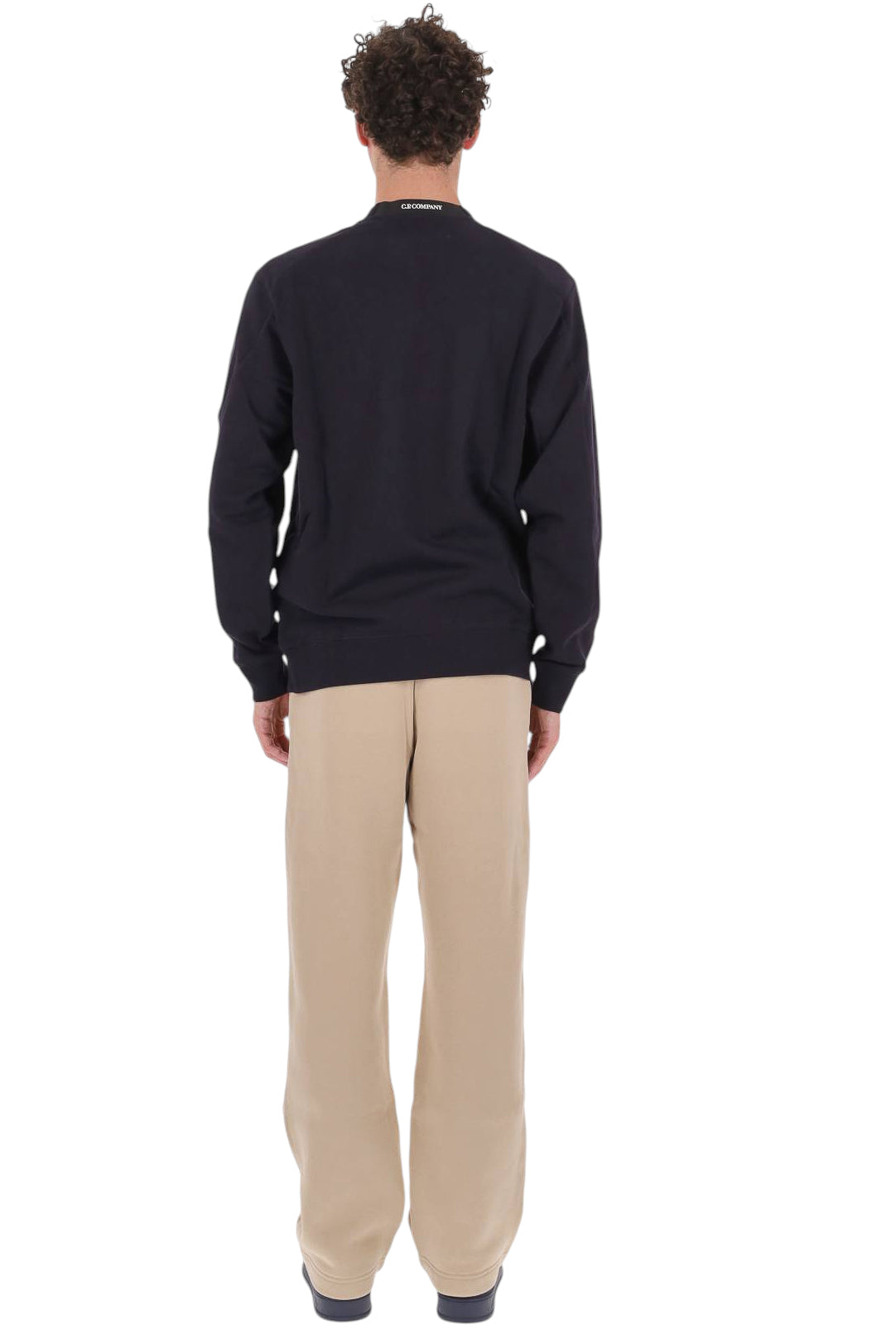 CP Company Felpa girocollo in cotone Diagonal Fleece RCCMSS713A00 5086W 888 