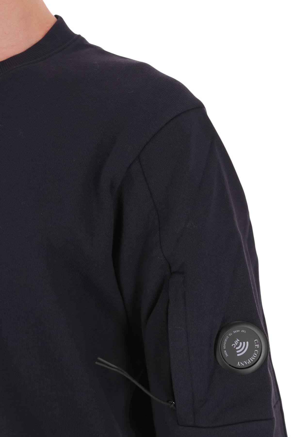 CP Company Felpa girocollo in cotone Diagonal Fleece RCCMSS713A00 5086W 888 