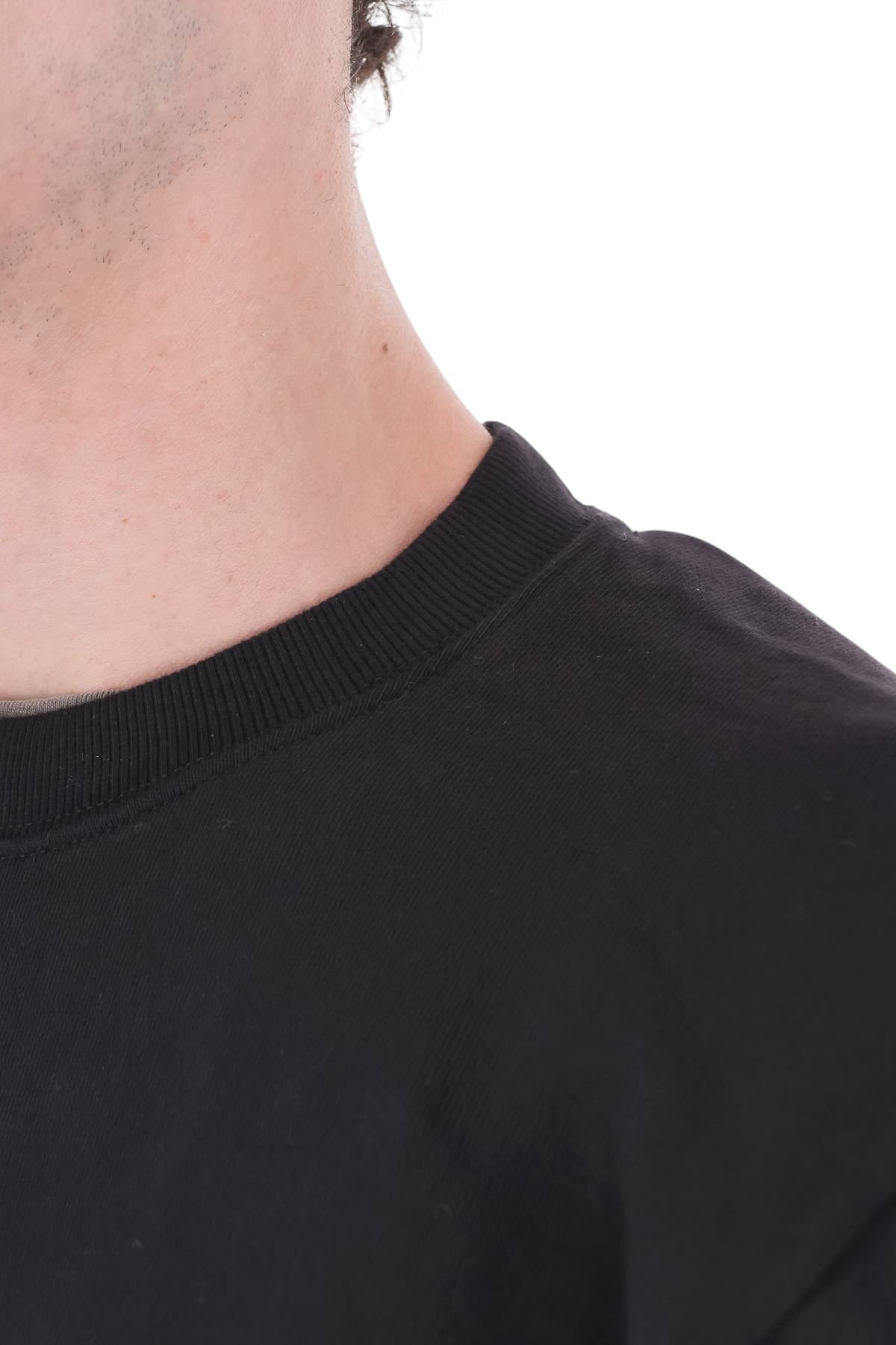 CP Company Felpa girocollo in cotone Diagonal Fleece RCCMSS713A00 5086W/2 999 