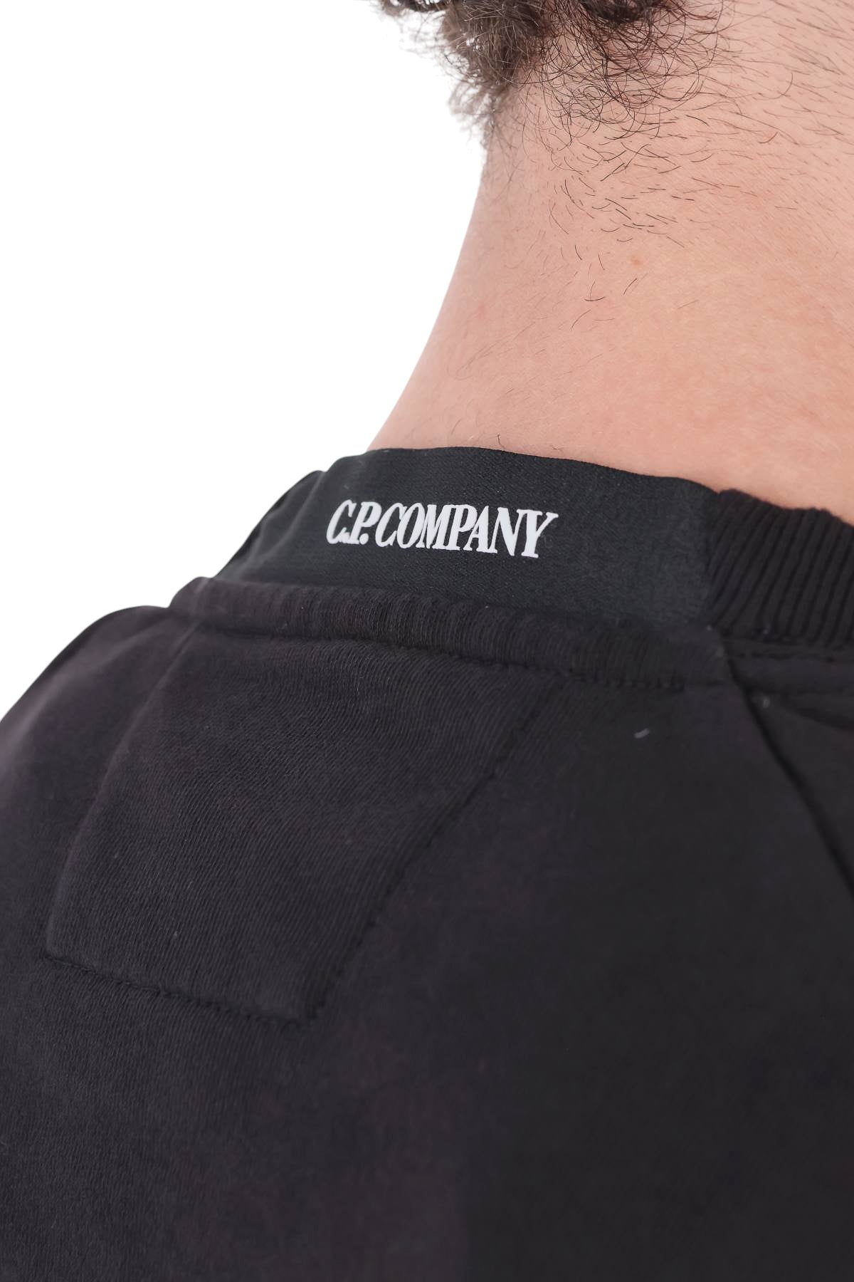 CP Company Felpa girocollo in cotone Diagonal Fleece RCCMSS713A00 5086W/2 999 