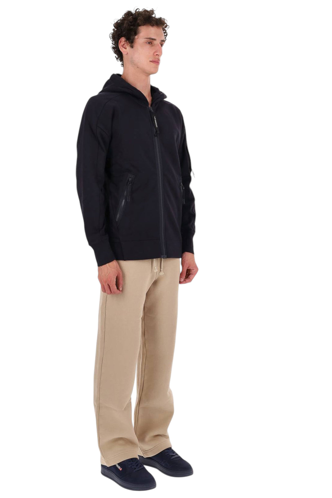 CP Company Felpa con cappuccio Diagonal Raised Fleece RCCMSS716M00 5086W 888 