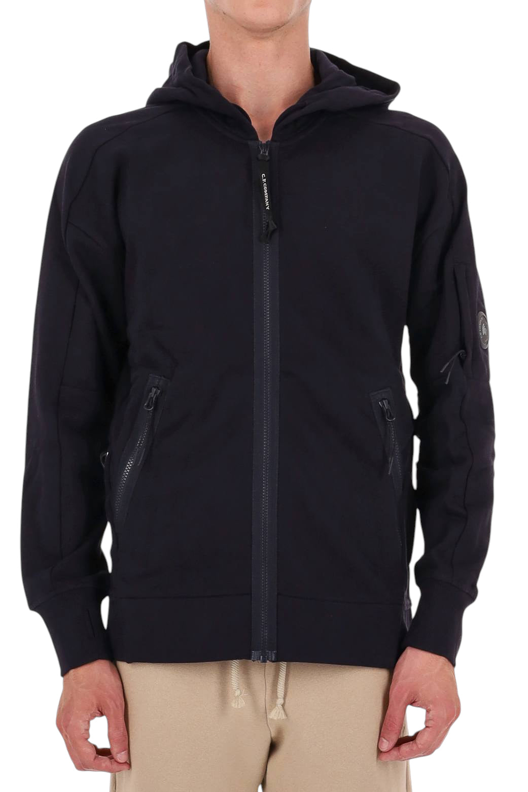 CP Company Felpa con cappuccio Diagonal Raised Fleece RCCMSS716M00 5086W 888 