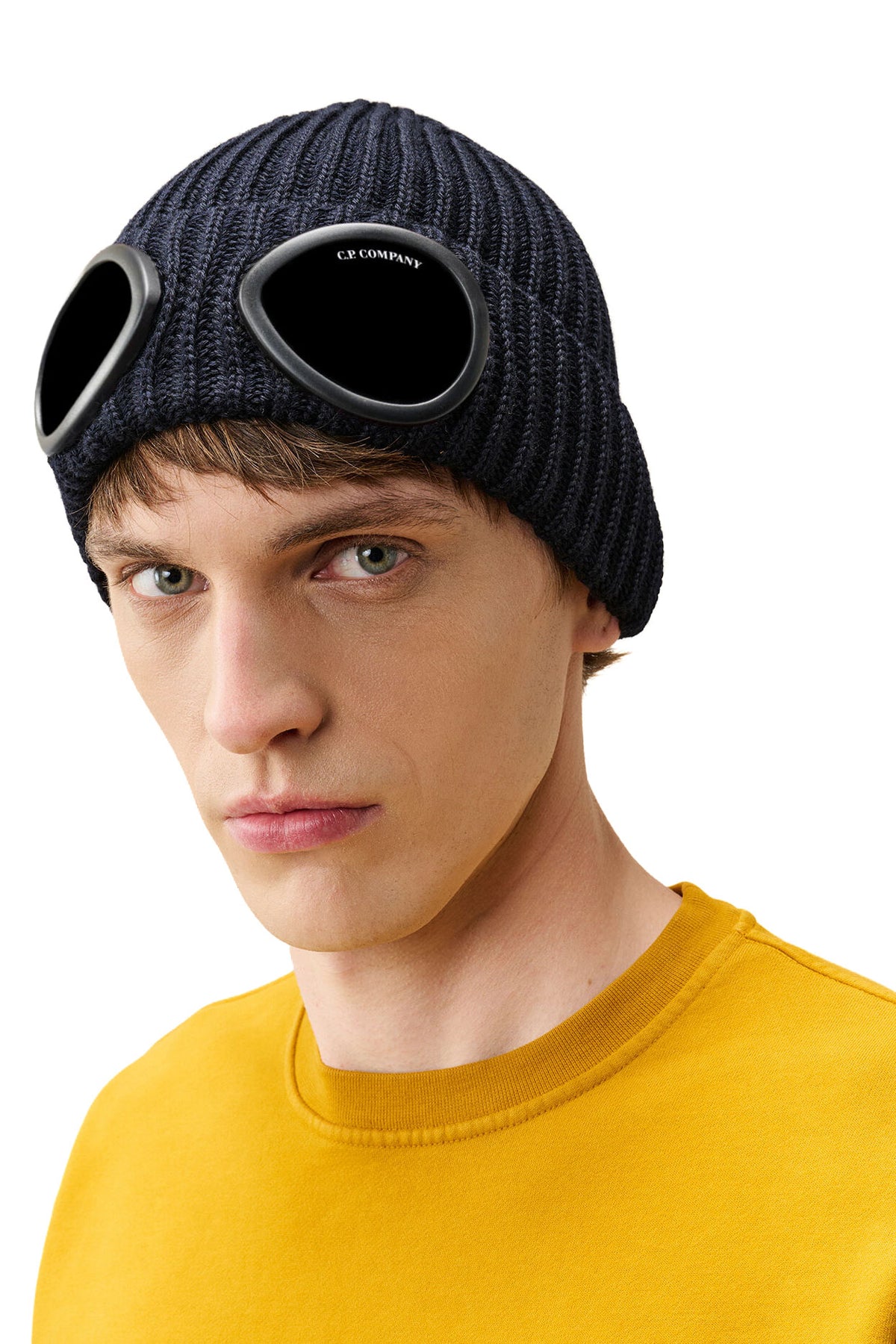 CP Company Cuffia in lana con Goggle RFCMAC742A00 5509A 888 