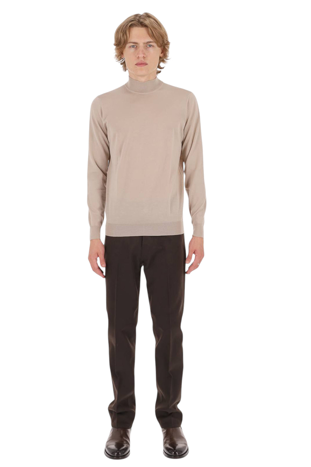 Drumohr Lupetto in lana 140's Modern fit D0D144 509 