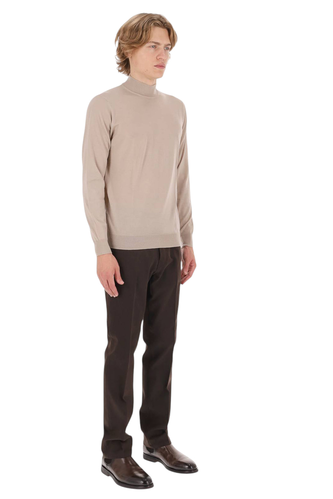 Drumohr Lupetto in lana 140's Modern fit D0D144 509 