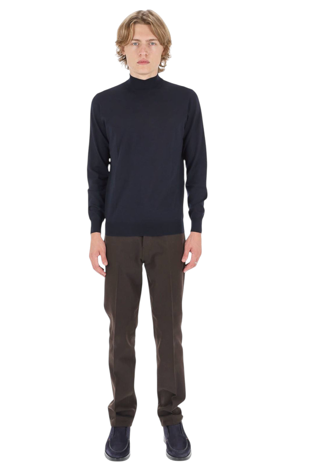 Drumohr Lupetto in lana 140's Modern fit D0D144/3 790 