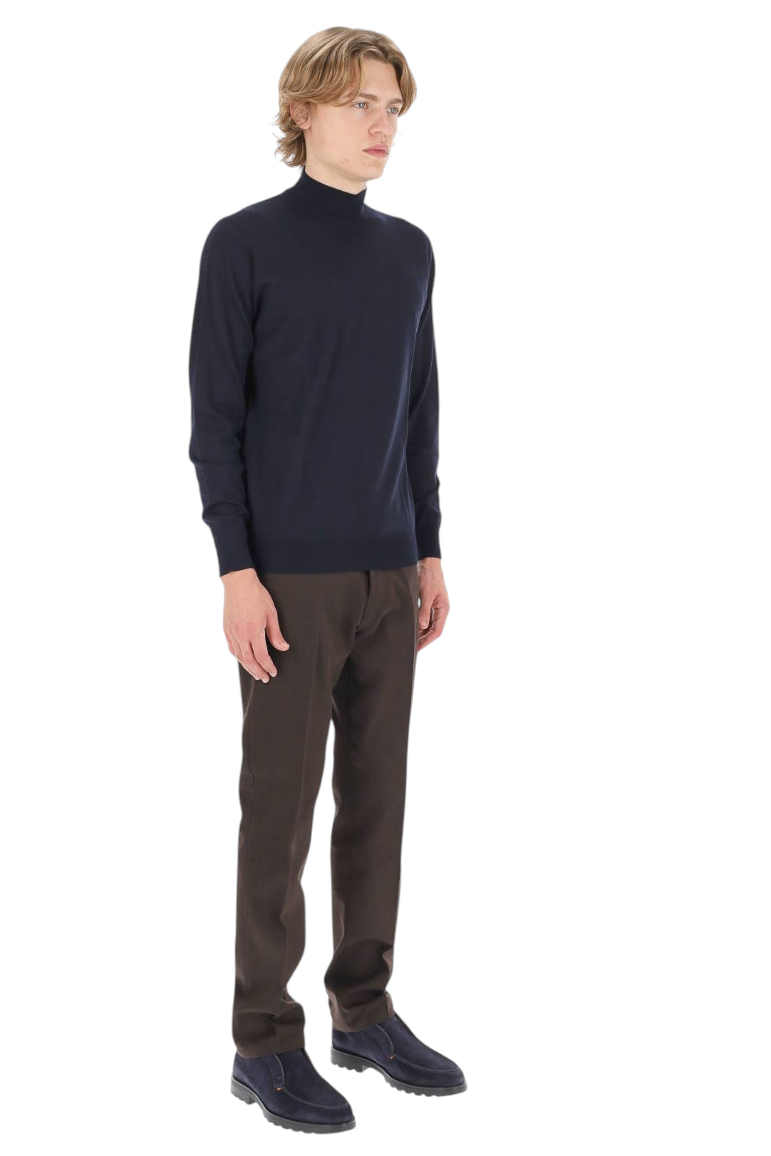 Drumohr Lupetto in lana 140's Modern fit D0D144/3 790 