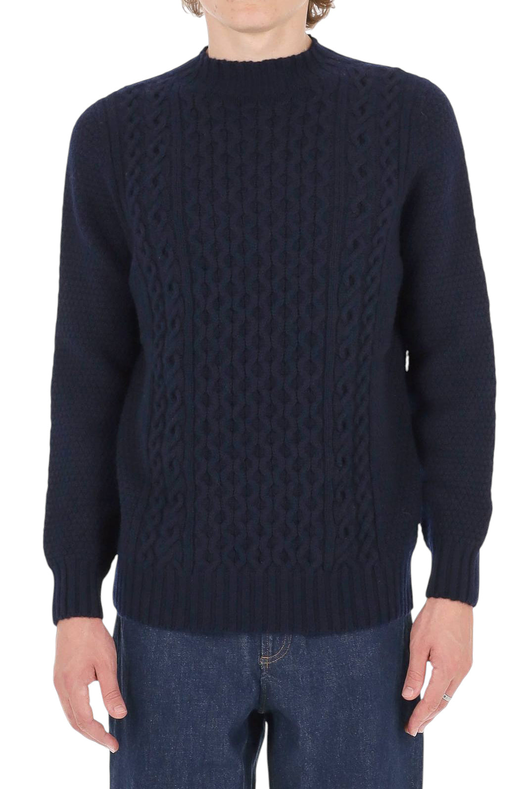 Drumohr Lupetto aran a trecce in lana di agnello D4W125ARL/2 790 