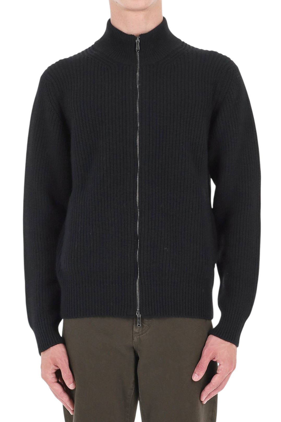 Drumohr Cardigan full zip in lana merino D50202PNL 690 