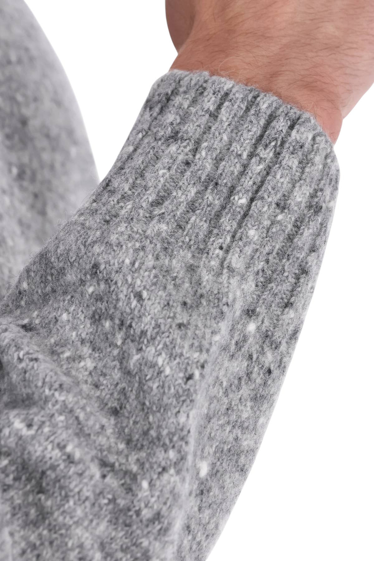 Drumohr Maglia girocollo sale e pepe in lana-cashmere D5SK103NL 635 