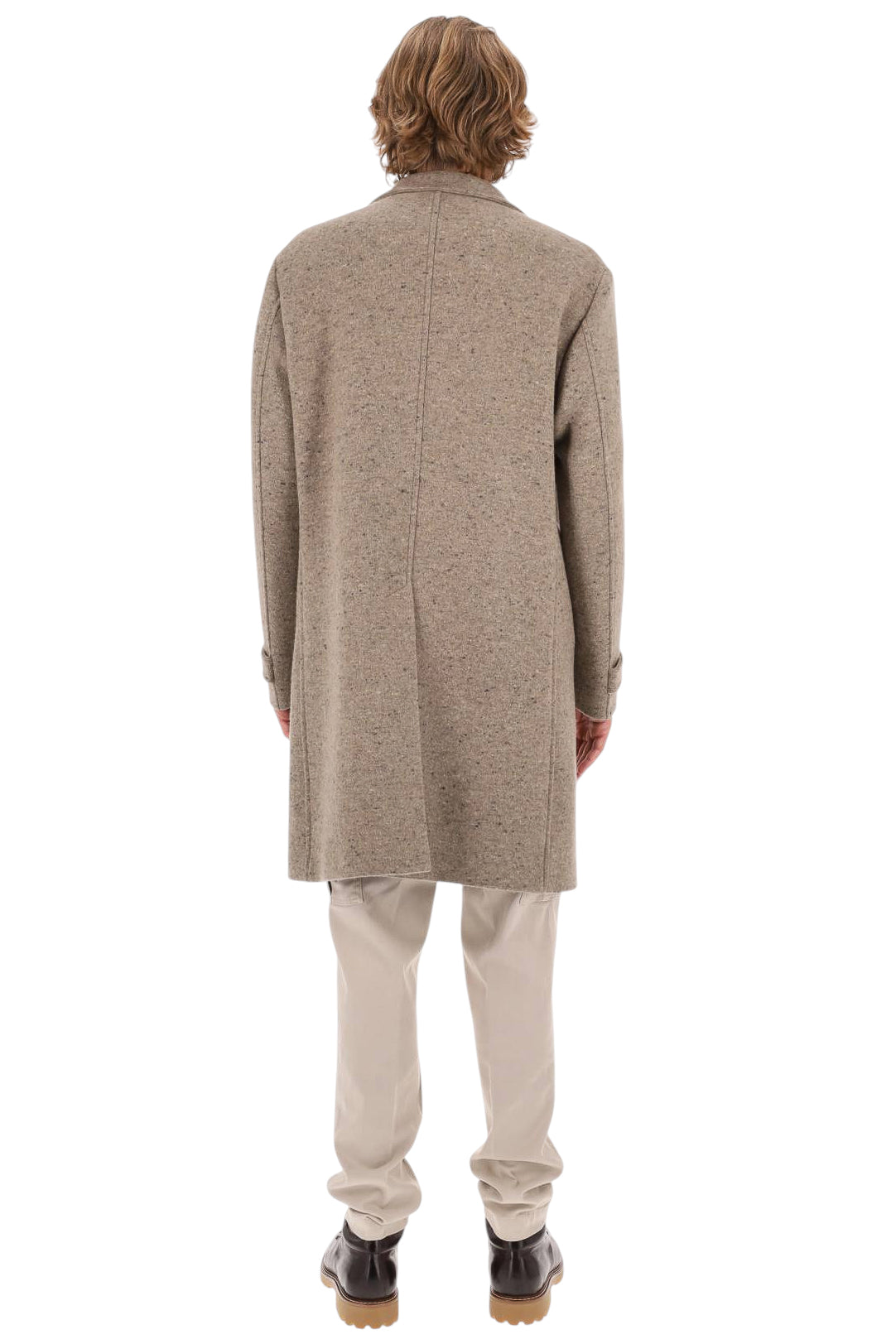 Eleventy Cappotto sale e pepe in lana-cashmere N75CAPL04 TES0L111 80 