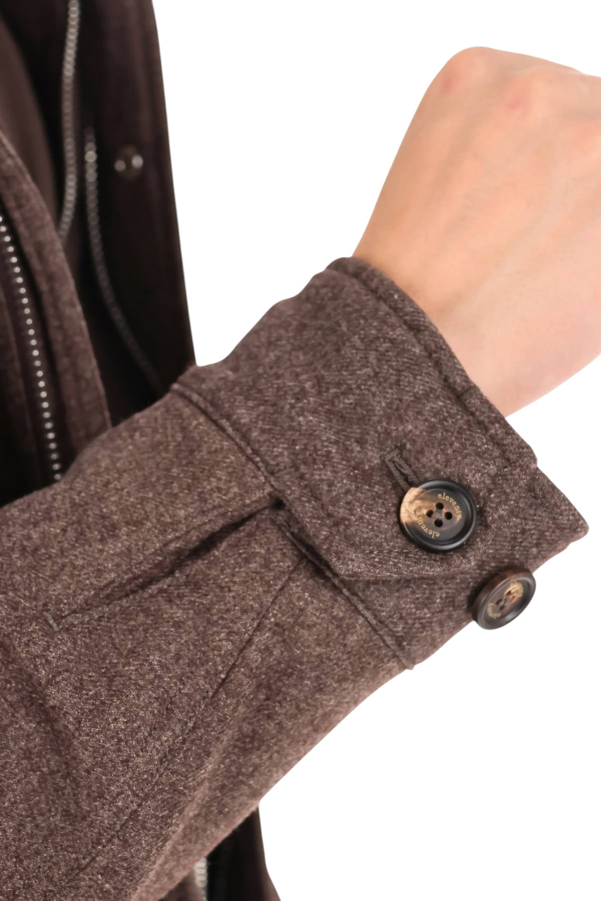 Eleventy Sahariana in lana-cotone-cashmere N75GBTN11 TES0N047 05 
