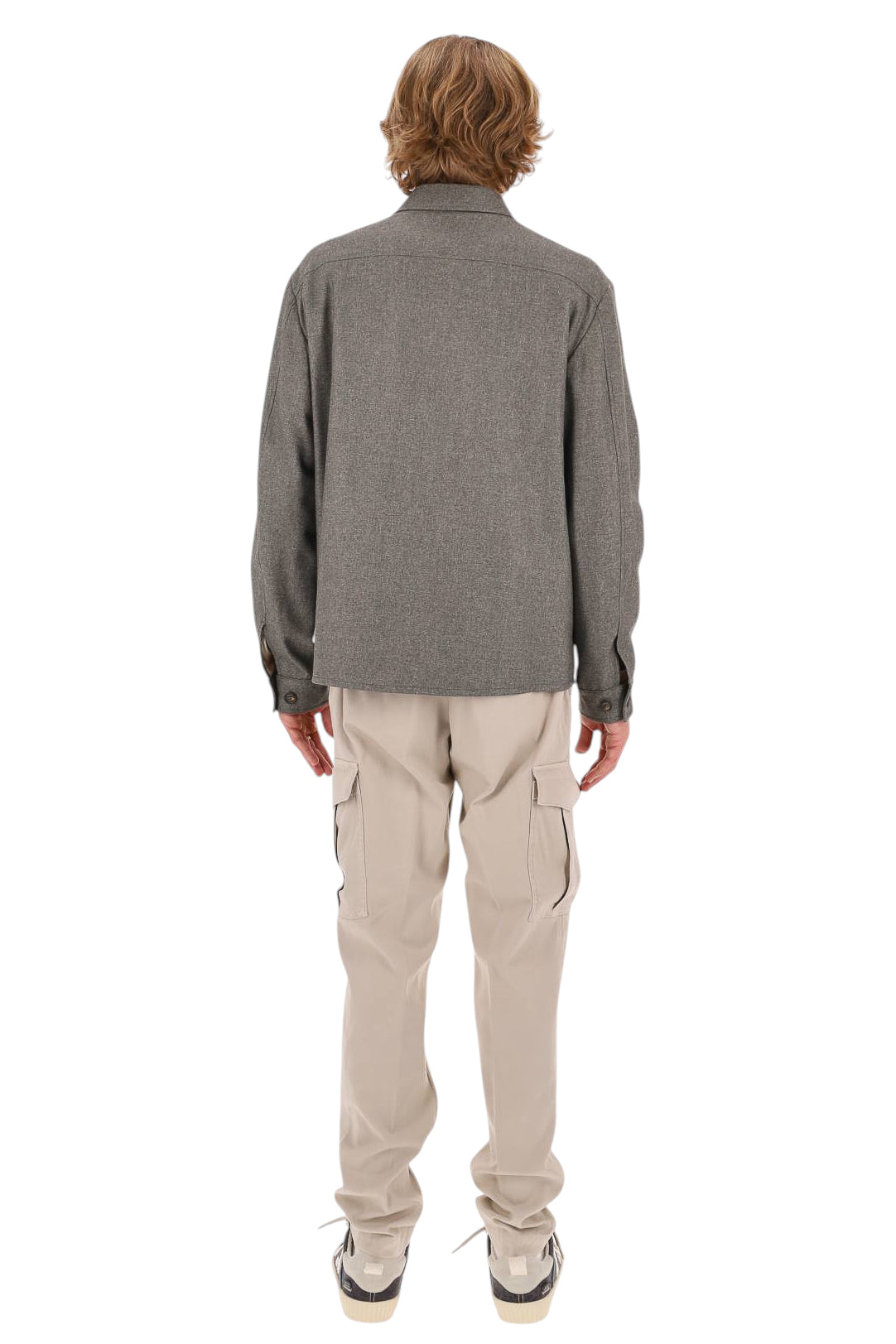 Eleventy Overshirt in lana-cotone-cashmere N75GIAK08 TES0N047 07 