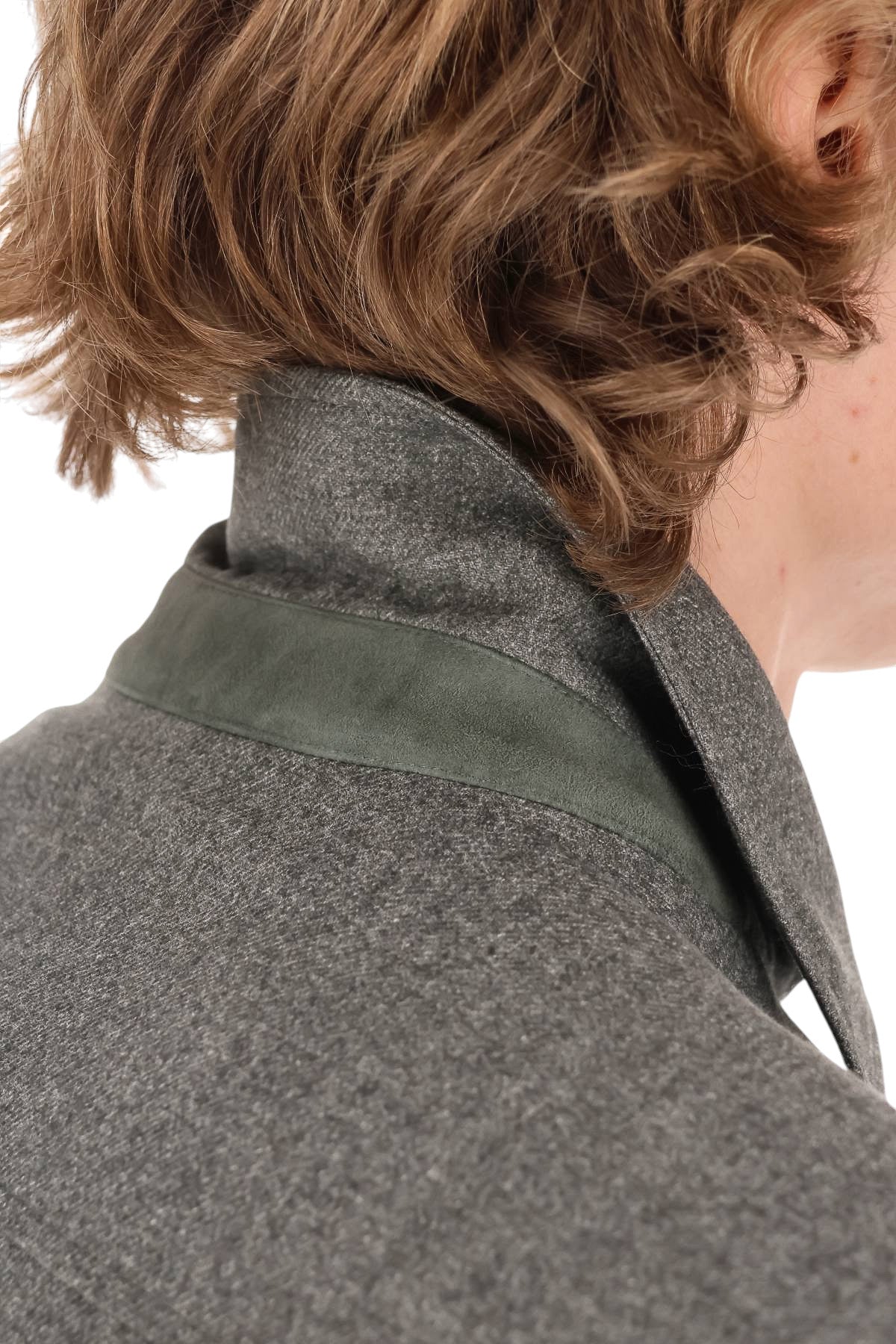 Eleventy Overshirt in lana-cotone-cashmere N75GIAK08 TES0N047 07 